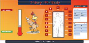 Injury to Body Dashboard